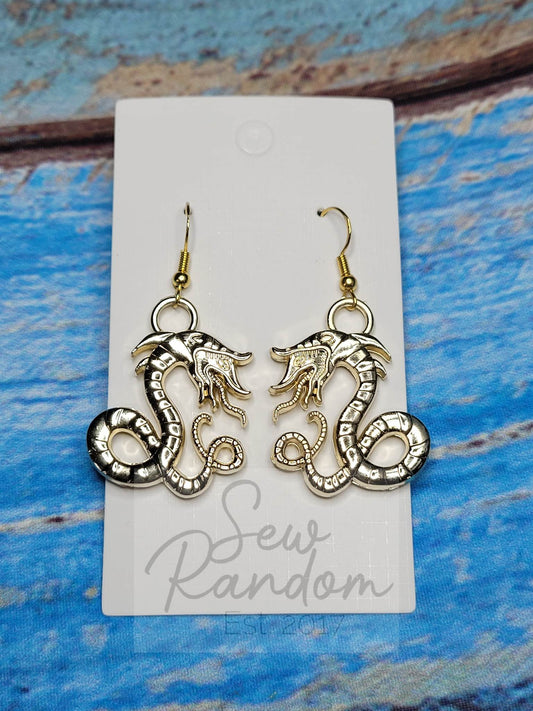 SANDWORM EARRINGS