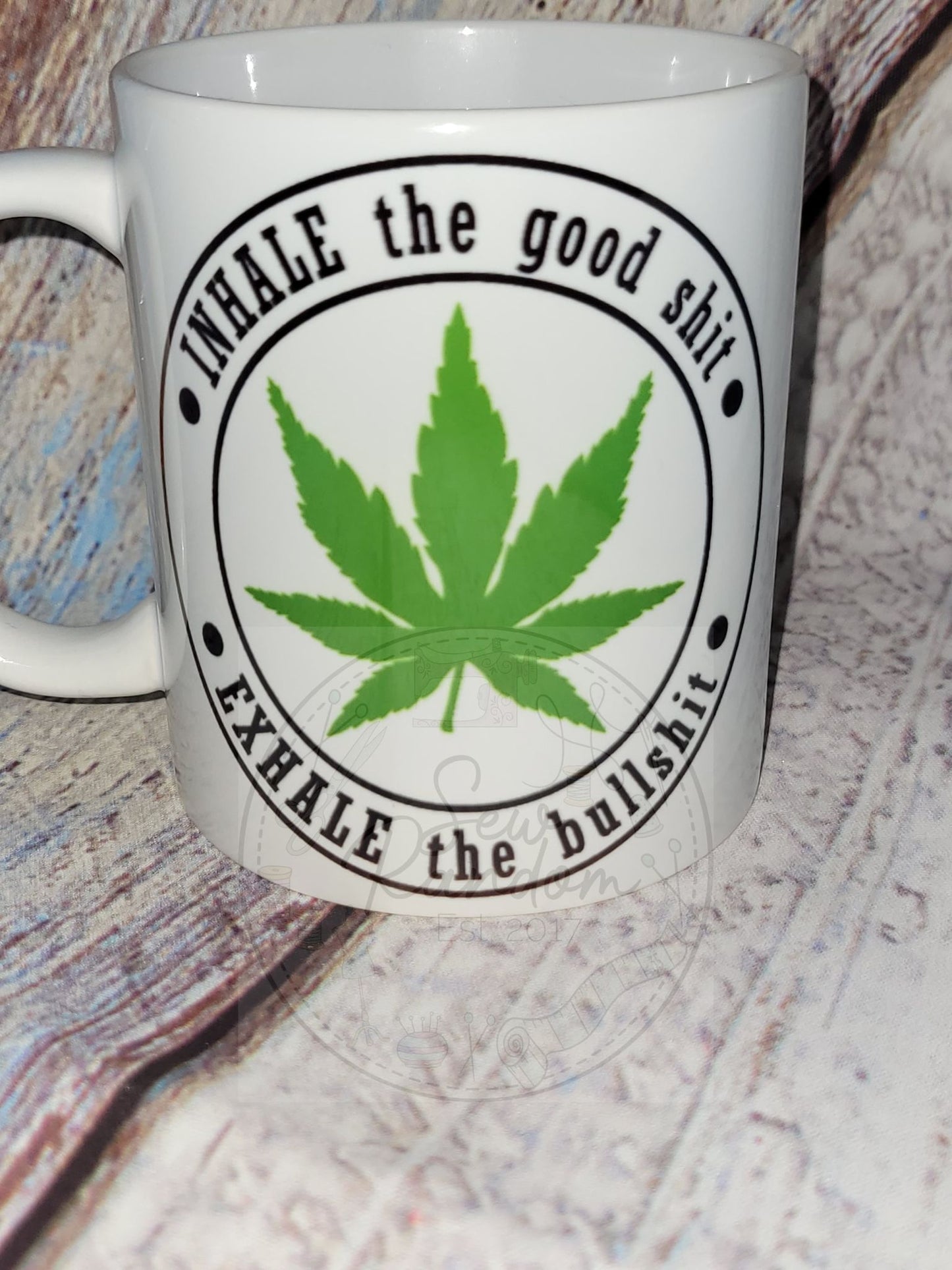 INHALE EXHALE MUG