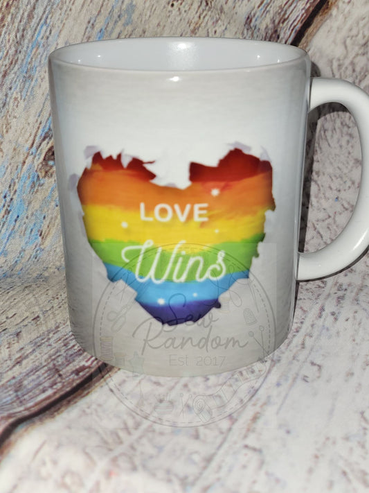 LOVE WINS MUG