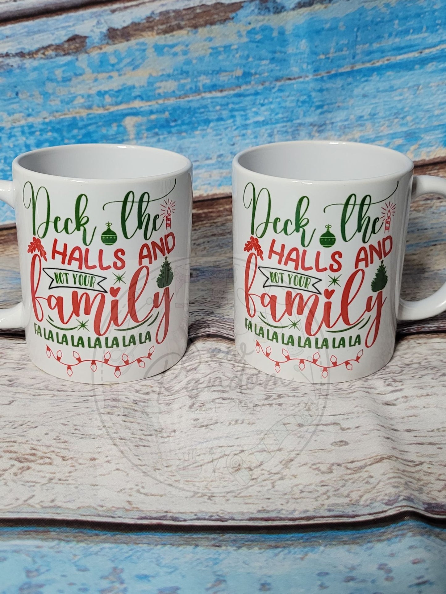 DECK THE HALLS MUG