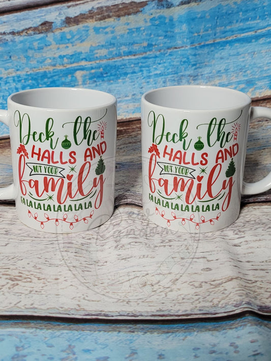 DECK THE HALLS MUG