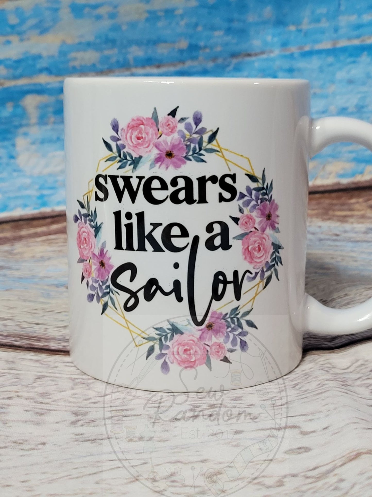 SWEARS LIKE A SAILOR MUG