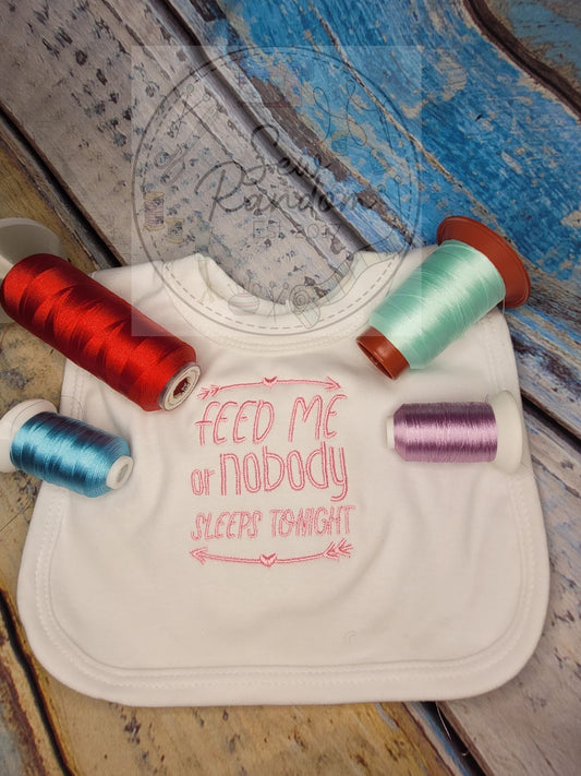 NOBODY SLEEPS BIB