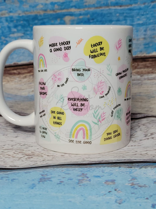 POSITIVE THOUGHTS MUG