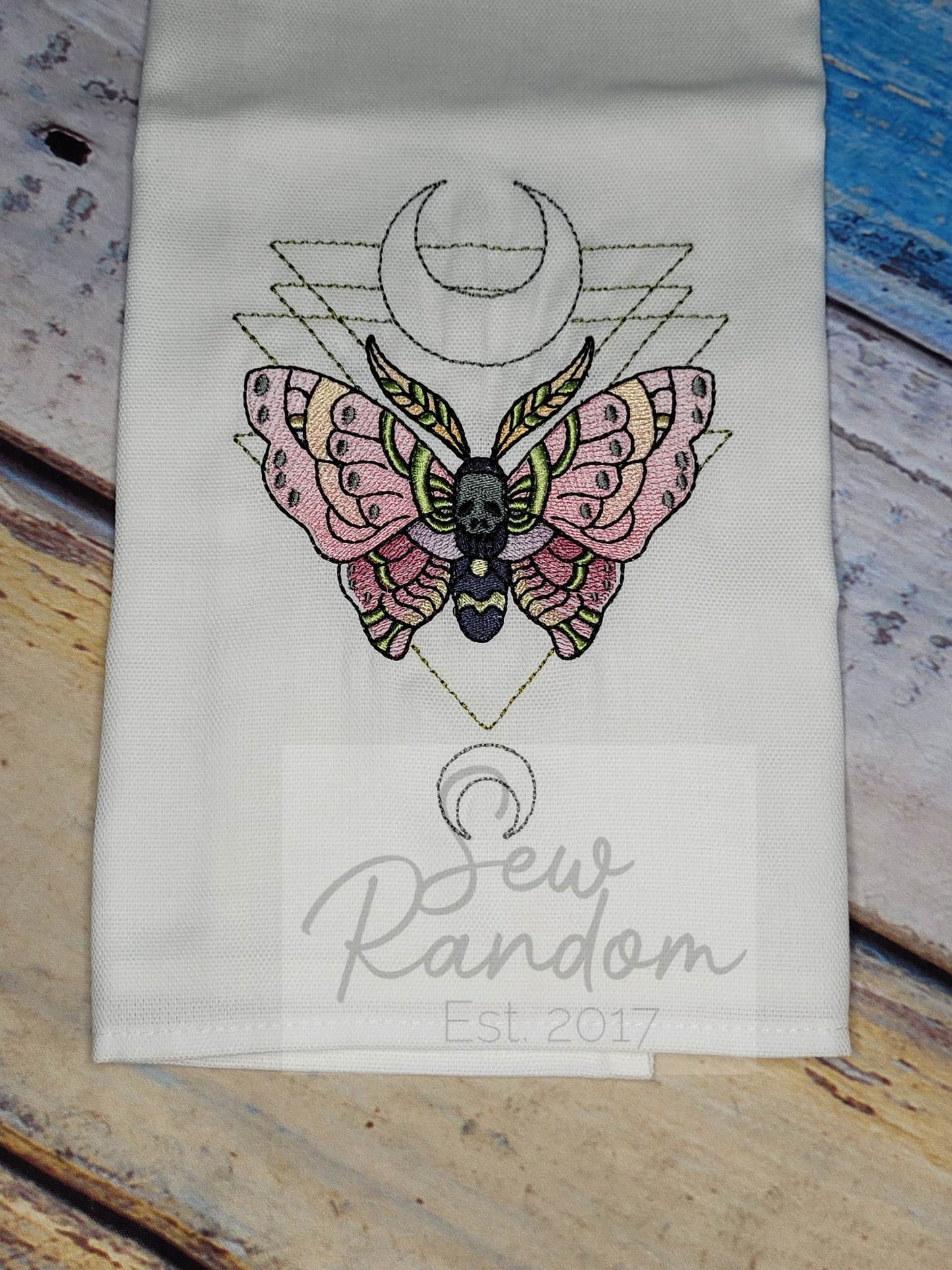 REDUCED MOTH TEA TOWEL