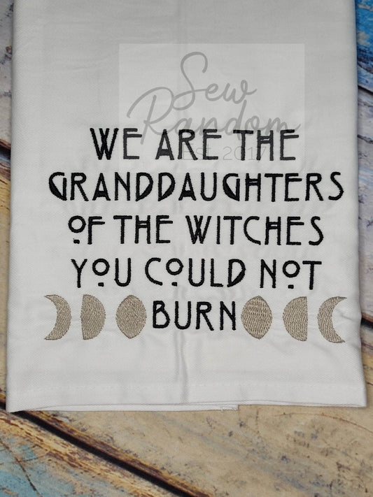 REDUCED GRANDDAUGHTERS TEA TOWEL