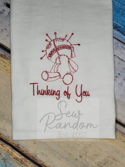 REDUCED THINKING TEA TOWEL