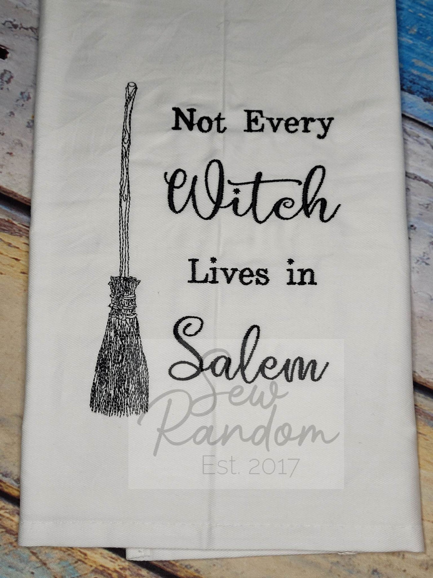 REDUCED SALEM TEA TOWEL