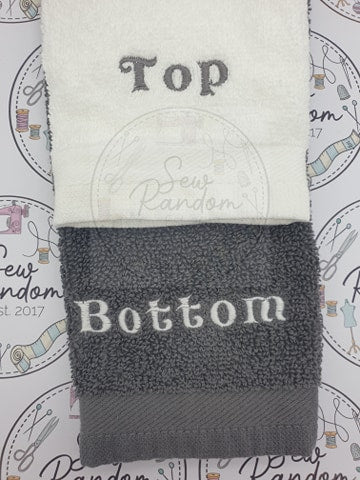 TOP/BOTTOM WASH CLOTH SET