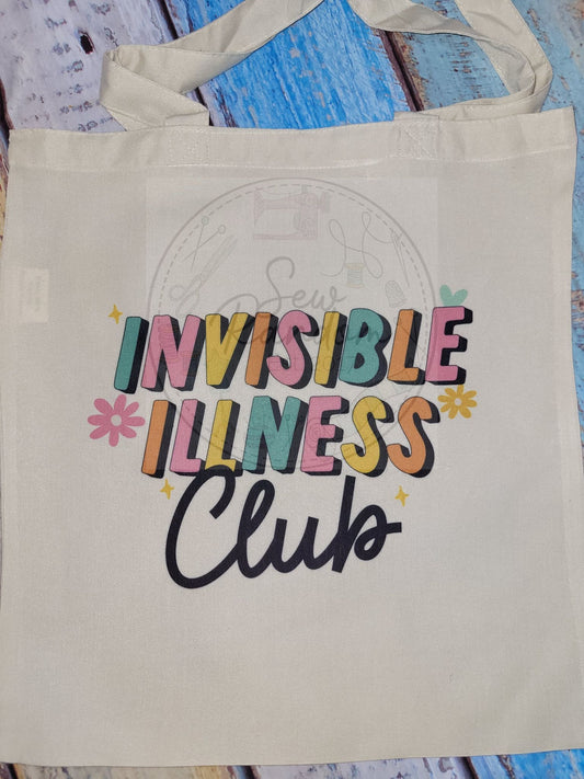 INVISIBLE CLUB TOTE BAG