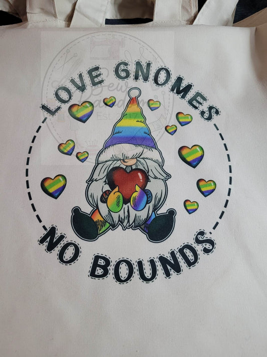 GNOME BOUNDS TOTE BAG